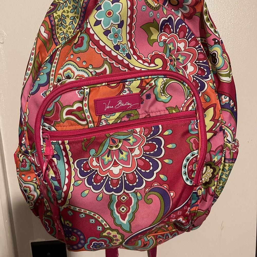 Vera Bradley Multicolor Paisley Backpack